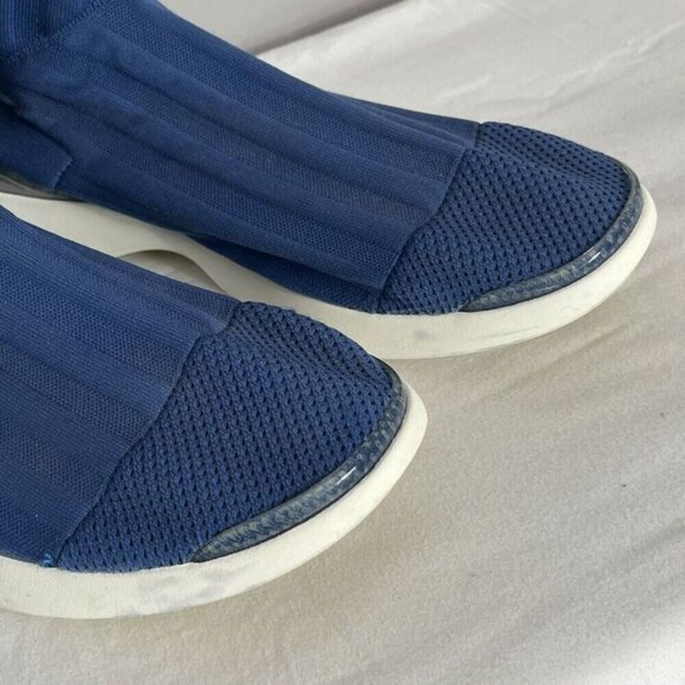 Acne Studios Blue Sock Tristan Sneakers Size 42 (US 9) High Top Trainers Runners - Picture 4 of 14